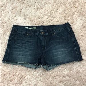 Madewell denim shorts